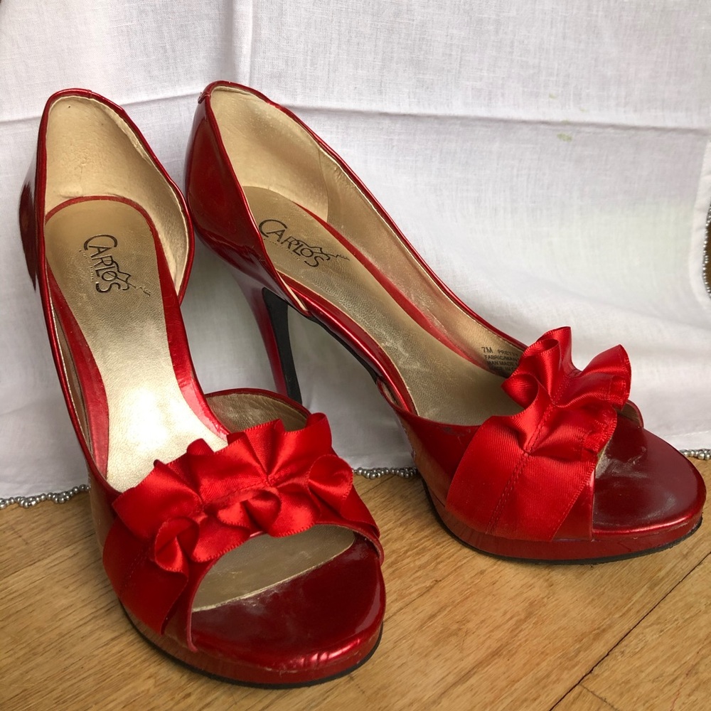 Carlos Santana Pretty in Red Glory